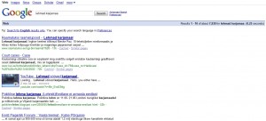 google search